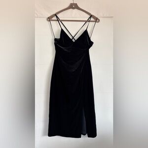 Express Black “Velvet” Dress